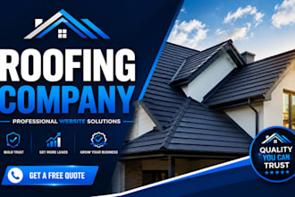 roofing website, roofing company, roofing contractor, contractor website