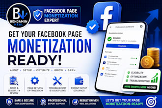setup and troubleshoot facebook page monetization