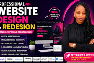 design strikingly jimdo tilda pixpa odoo site123 website development redesign