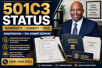 register your nonprofit, charity or ngo for 501c3 status