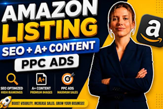 do amazon product listing with SEO optimization for amazon spain