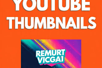 design CTR boosting youtube thumbnail in canva