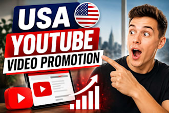 youtube promotion, USA video promotion for channel growth, monetization