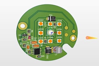 design automotive led pcb for headlights, drl pcb, and car lighting