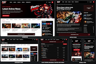 build an automated anime news scraper and content website
