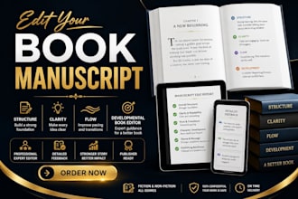 edit your book manuscript for structure, clarity, flow developmental book editor