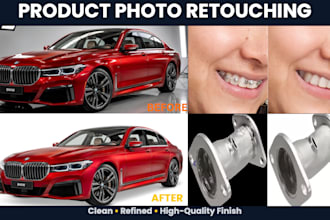 edit and retouch product images
