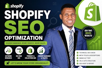 optimize shopify SEO for higher google rankings