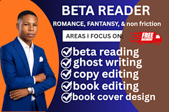 beta read, romance,friction, non friction, horror, fantacy,with honesty feedback