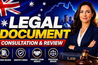 provide australia legal document consultation contracts copyright trademark IP