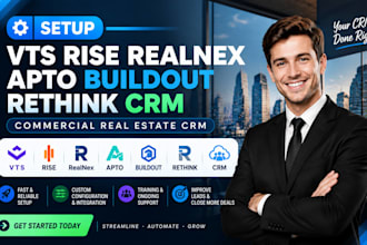 setup vts rise realnex apto buildout rethink crm commercial real estate crm