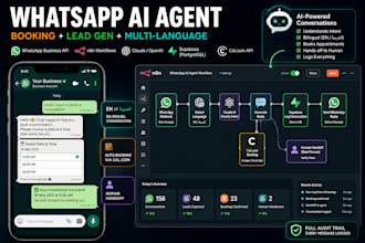 build a whatsapp ai agent for lead generation and booking