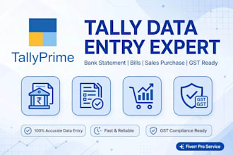 do tally accounting and excel data entry