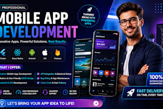 develop mobile app, ai integration ios app, android app, mobile app developer