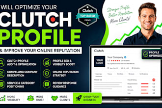 optimize your clutch profile and online reputation