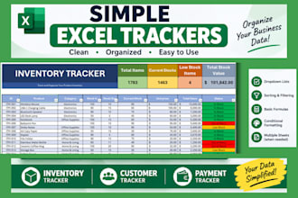 create a custom excel tracker for your needs