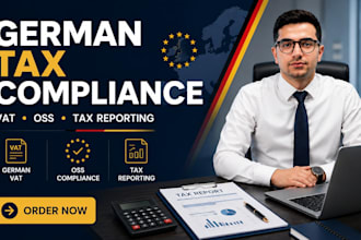 handle german vat registration, oss filing and eu vat compliance