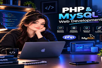 build a custom ecommerce website using PHP and mysql