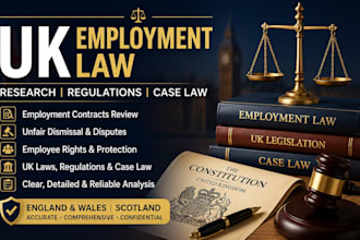 review UK employment contracts and employment case law and regulations