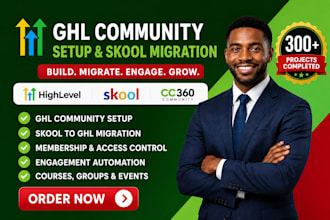 ghl community setup skool migration gohighlevel  community skool to ghl cc360