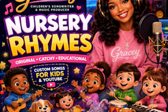 sing and produce a kids song for your children
