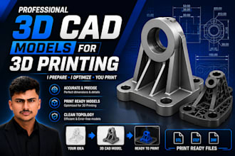 design print ready 3d cad models and stl files for 3d printing