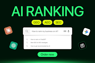 rank your website for ai visibility, with GEO, aeo and on page SEO