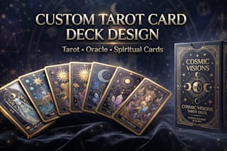 design tarot and oracle card designer