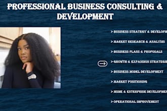 provide expert business consulting services