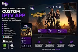 rebrand updated version of ibo player, tivimate, iptv smarter pro, xciptv, ios