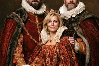 draw custom royal couple portraits for you