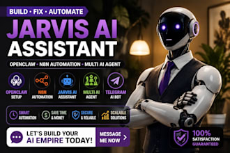 custom jarvis ai agent ai assitant shopify ai n8n automation obsidian mcp hermes