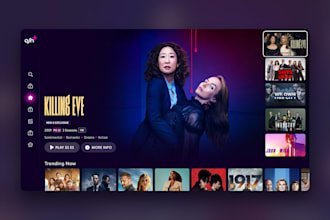 develop smart TV app for ott, streaming, roku TV, fire TV, android and ios TV