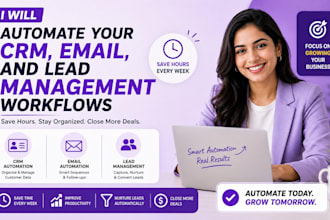 automate your CRM, email, and lead management workflows