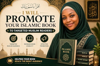 promote your islamic book to targeted muslim readers