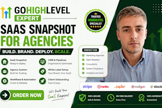 build your gohighlevel saas snapshot for agency client deployment