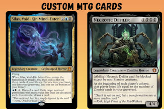 create custom mtg card, commander alter, mtg token art, trading card design