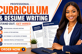 do professional resume writing, curriculum vitae, and linkedin optimization