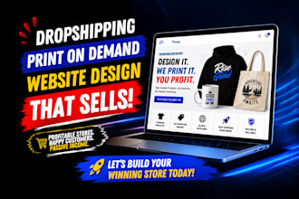 build shopify store dropshipping, print on demand store pod website, shopify pod