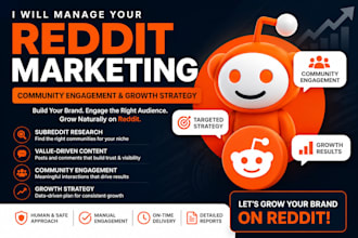 manage your reddit marketing, community engagement and growth strategy