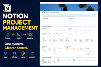 build a notion project management system for your team