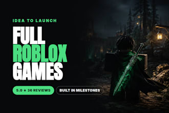 develop your full roblox game from idea to launch in luau