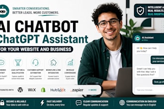 build an ai chatbot chatgpt assistant for your website and business