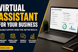 be your administrative virtual assistant, creative assistant and admin support