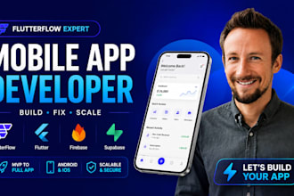 build flutterflow app, flutter and be flutterflow mobile app developer