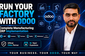 implement odoo for manufacturing business