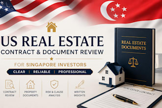 review US real estate contracts and property documents for singapore investors