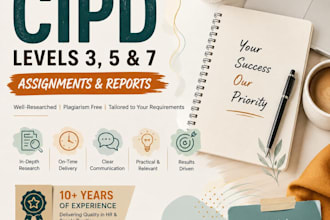 write content at cipd level 3, 5, and 7