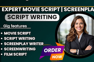 write, edit movie script, screenplay, film script comedy script editing