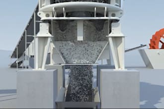 design 3d industrial machinery animation, technical animation and exploded view
